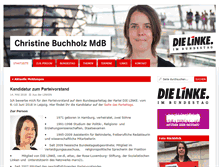 Tablet Screenshot of christinebuchholz.de